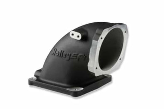 Black Cast Aluminum 4500 EFI Throttle Body Intake Elbow-Ls 300-248BK