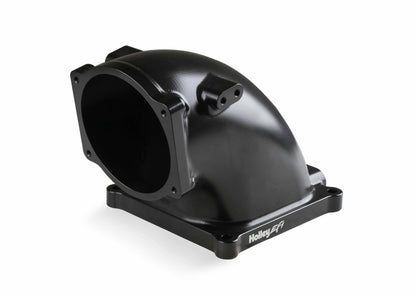 Billet 4500 EFI Throttle Body Intake Elbow-LS- Black Finish - 300-253BK