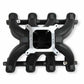 Holley Single Plane Split-Design Intake Manifold GM LS1/LS2/LS6 Black 300-256BK