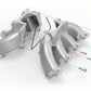 Holley Single Plane Split-Design Intake Manifold GM LS1/LS2/LS6 Black 300-256BK