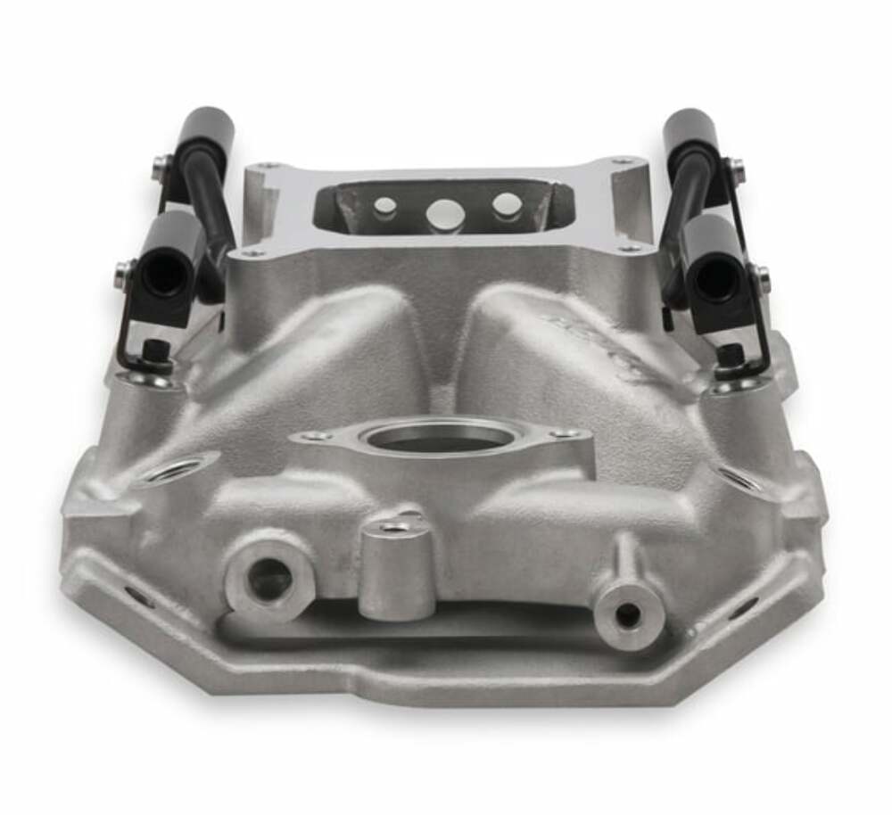HolleyEFI SBC 4150 Single Plane Fuel Inject Intake Manifold -Chevy SB V8 300-260