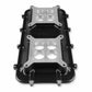 Mid-Rise Plenum Base Adapter Kit - GM LS1/LS2/LS6 - Black 300-267BK