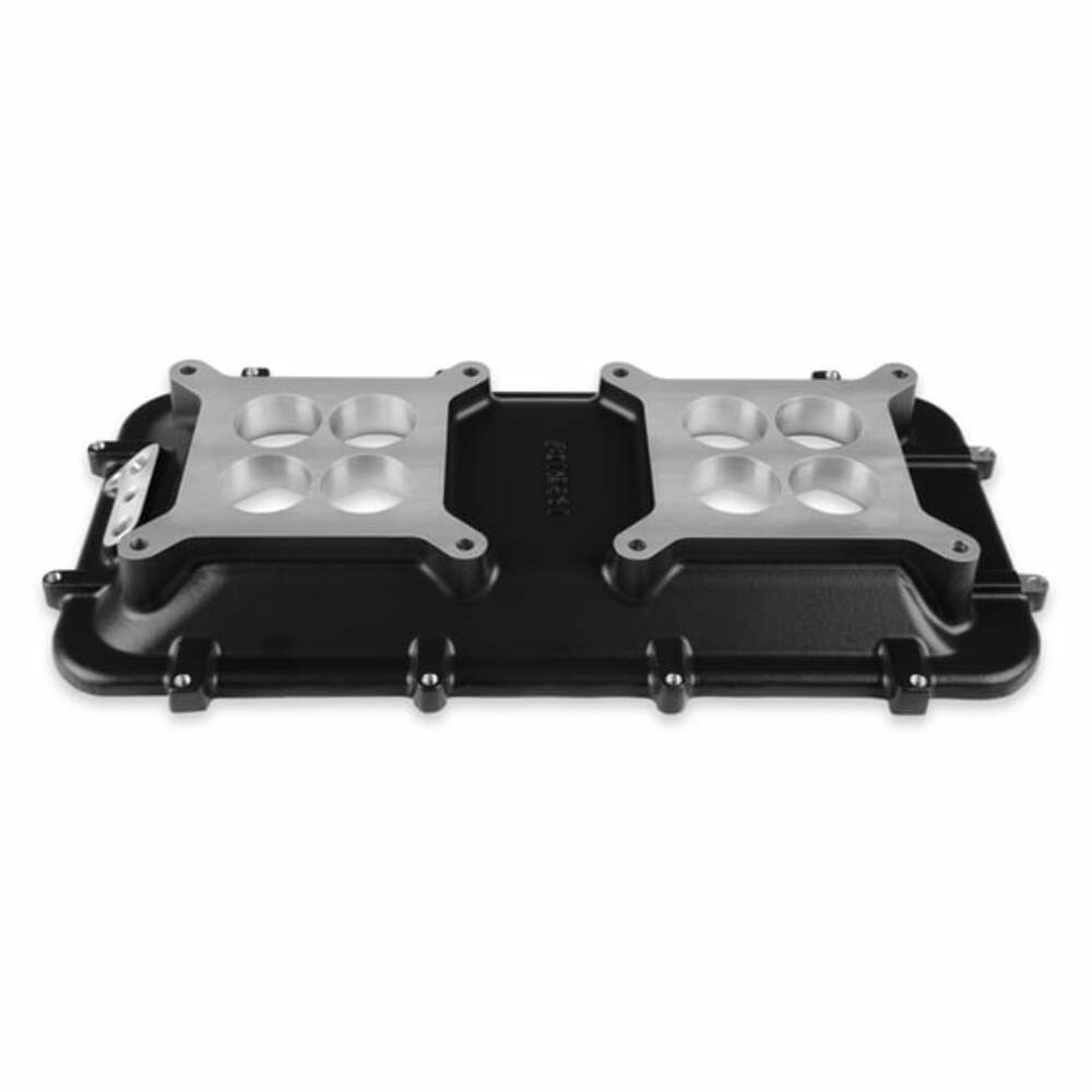 Mid-Rise Plenum Base Adapter Kit - GM LS1/LS2/LS6 - Black 300-267BK