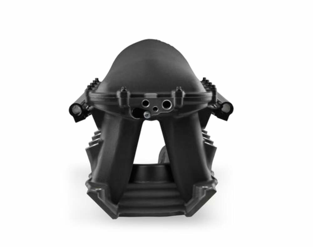 8.2 SBF Ford Hi-Ram EFI Manifold-Black - 300-272BK