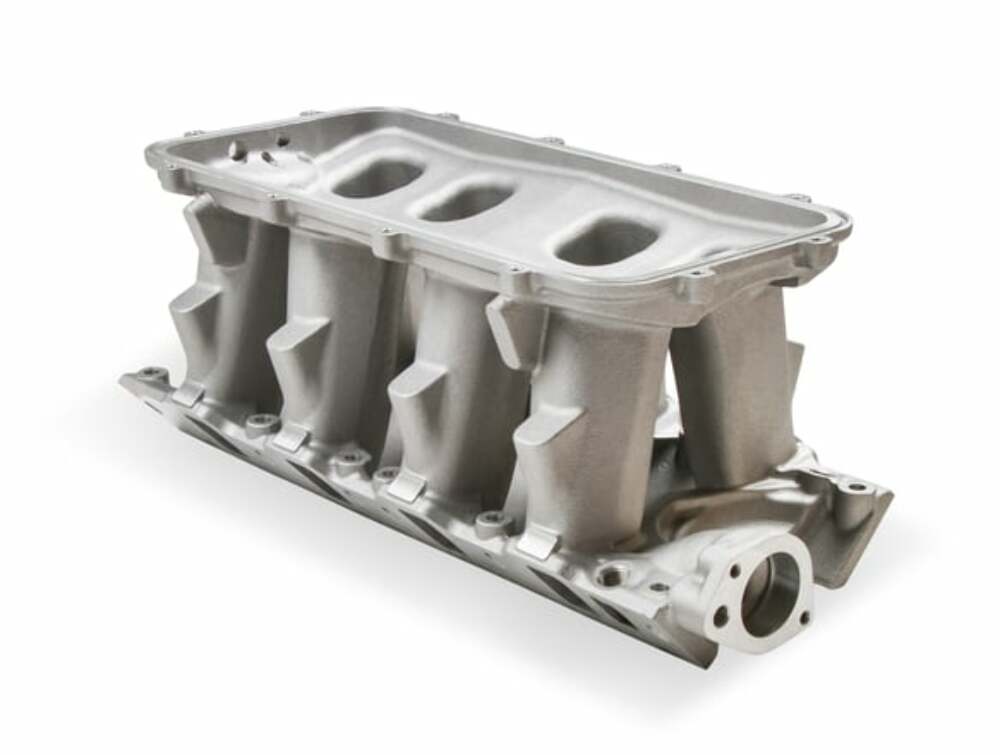 8.2 SBF Ford Hi-Ram Carbureted Manifold Base - 300-275
