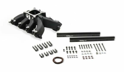 Holley Single Plane EFI Split-Design Intake Manifold GM LS3/L92 Black 300-290BK