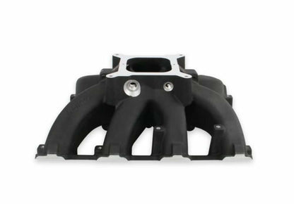 Holley Single Plane Split-Design Intake Manifold GM LS3/L92 Black-4150 300-291BK