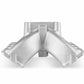 Holley Single Plane 4500 Carbureted Split-Design Race Intake Manifold 300-295