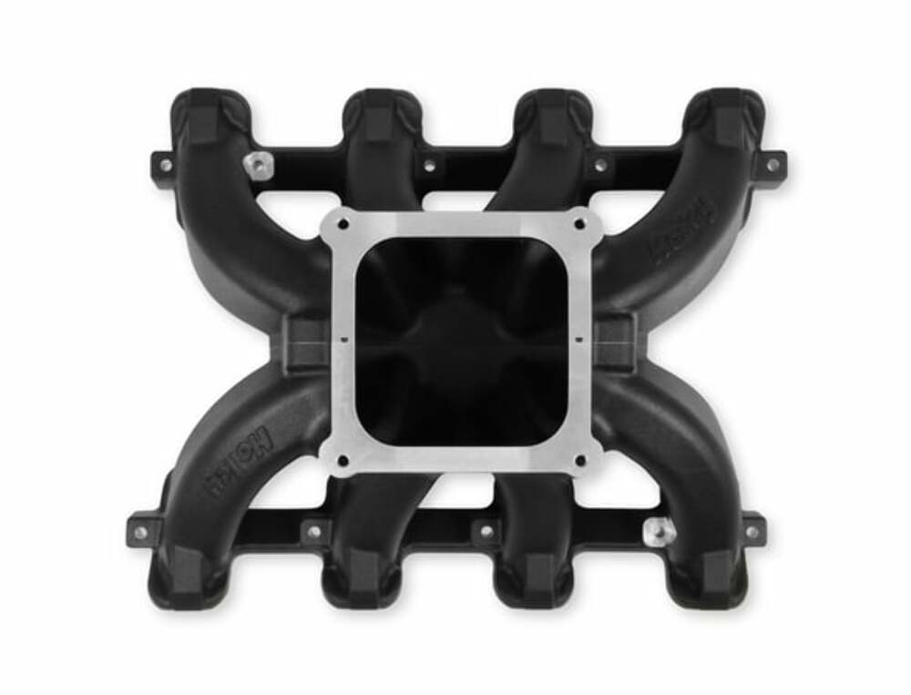 Fits GM LS1/LS2/LS6 - Carbureted with Black Finish 300-295BK