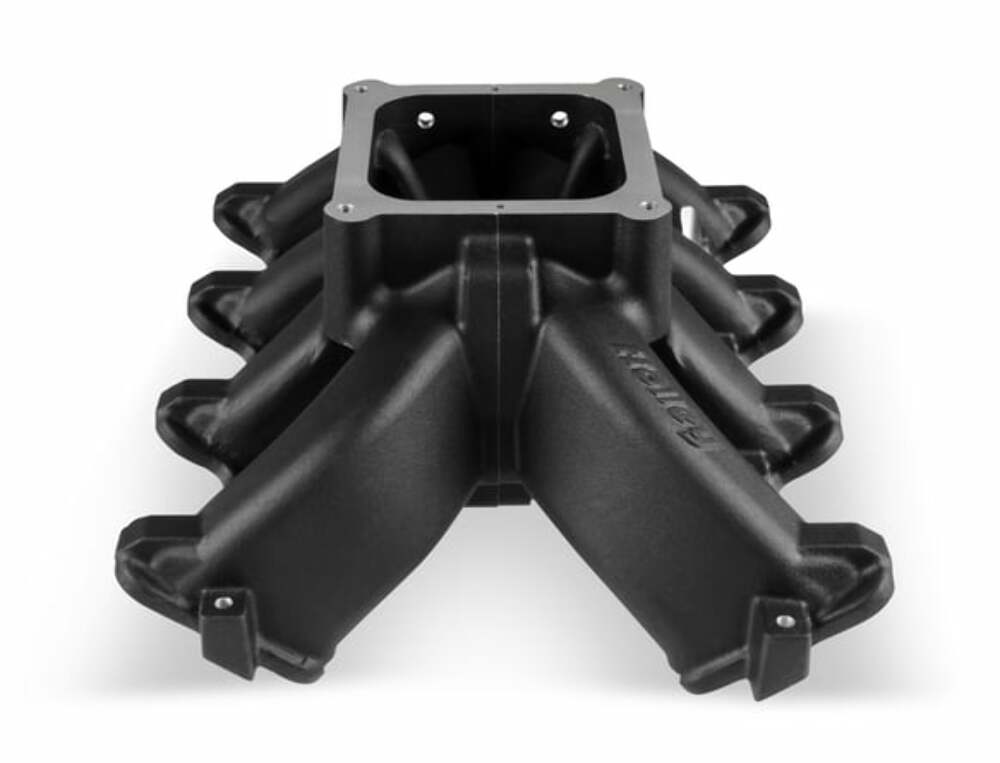 Fits GM LS1/LS2/LS6 - Carbureted with Black Finish 300-295BK