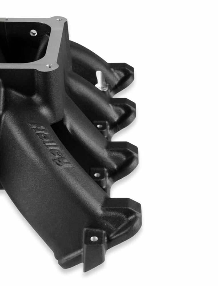Fits GM LS1/LS2/LS6 - Carbureted with Black Finish 300-295BK
