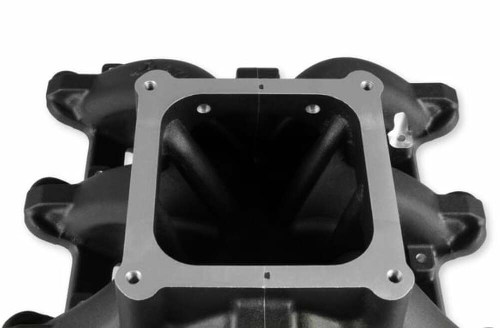 Fits GM LS1/LS2/LS6 - Carbureted with Black Finish 300-295BK