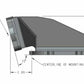 HI-RAM 105MM Cast Side Mount Plenum Top 300-301BK