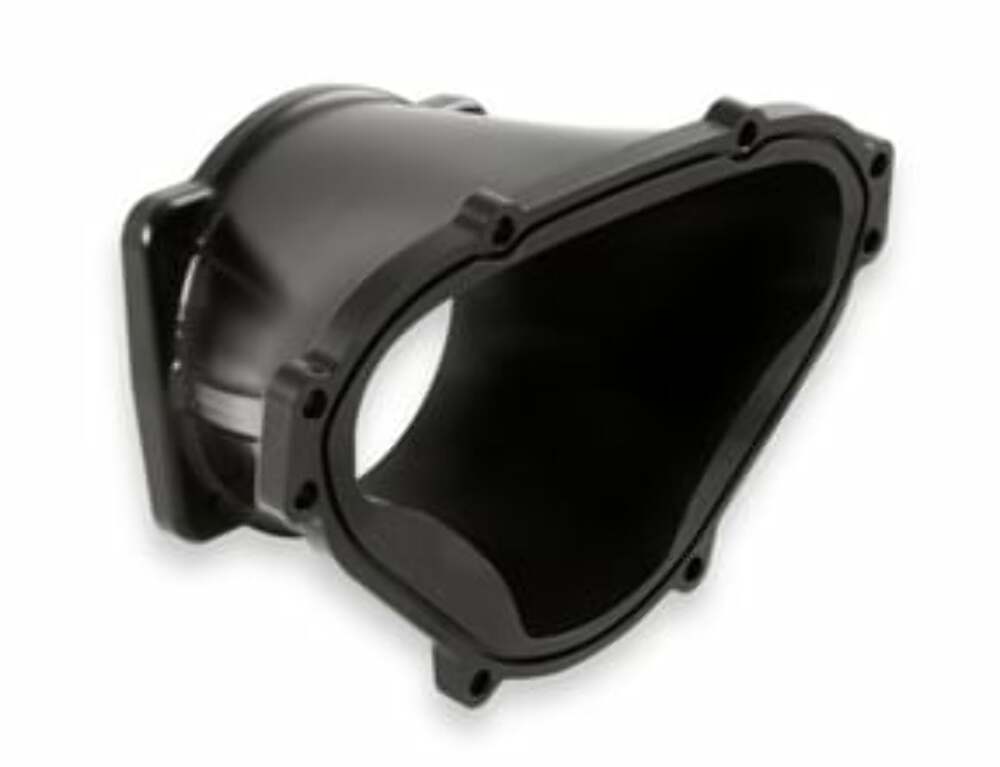 Billet Aluminum LS Front-Feed Lo-Ram 105 mm Throttle Body Adapter 300-630BK