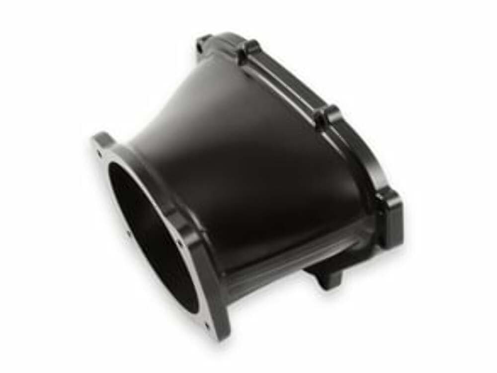 Billet Aluminum LS Front-Feed Lo-Ram 105 mm Throttle Body Adapter 300-630BK