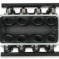 Lo-Ram Manifold Base and Fuel Rails Single Fuel Injector GM LS3/L93 300-670BK
