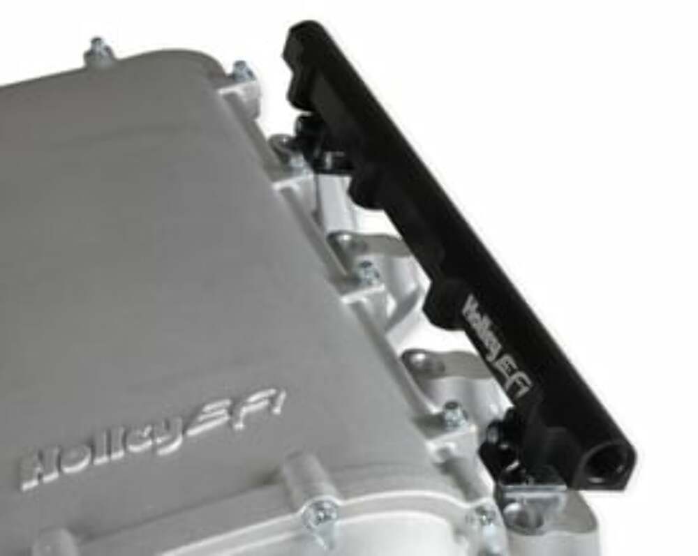 Holley Ultra Lo-Ram Manifold Kit Single Injector- Satin - GM LS3/L92 300-680