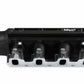 Holley Ultra Lo-Ram Manifold Kit Single Injector- Black - GM LS3/L92 300-680BK