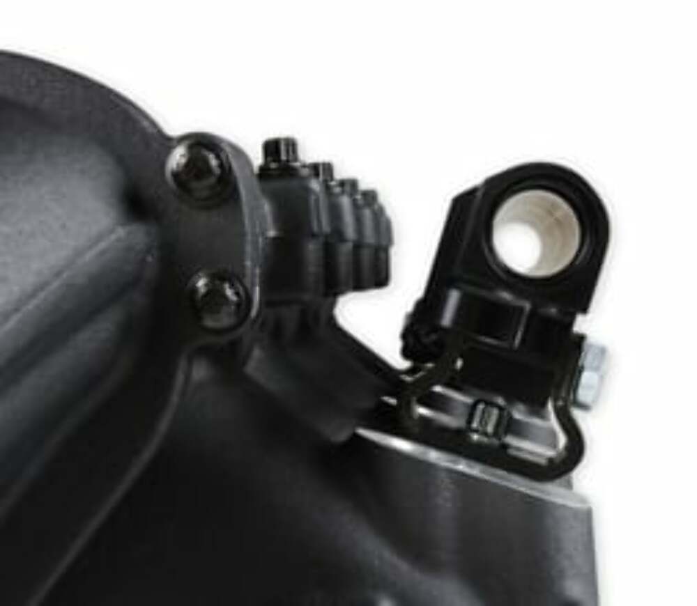Holley Ultra Lo-Ram Manifold Kit Single Injector- Black - GM LS3/L92 300-680BK
