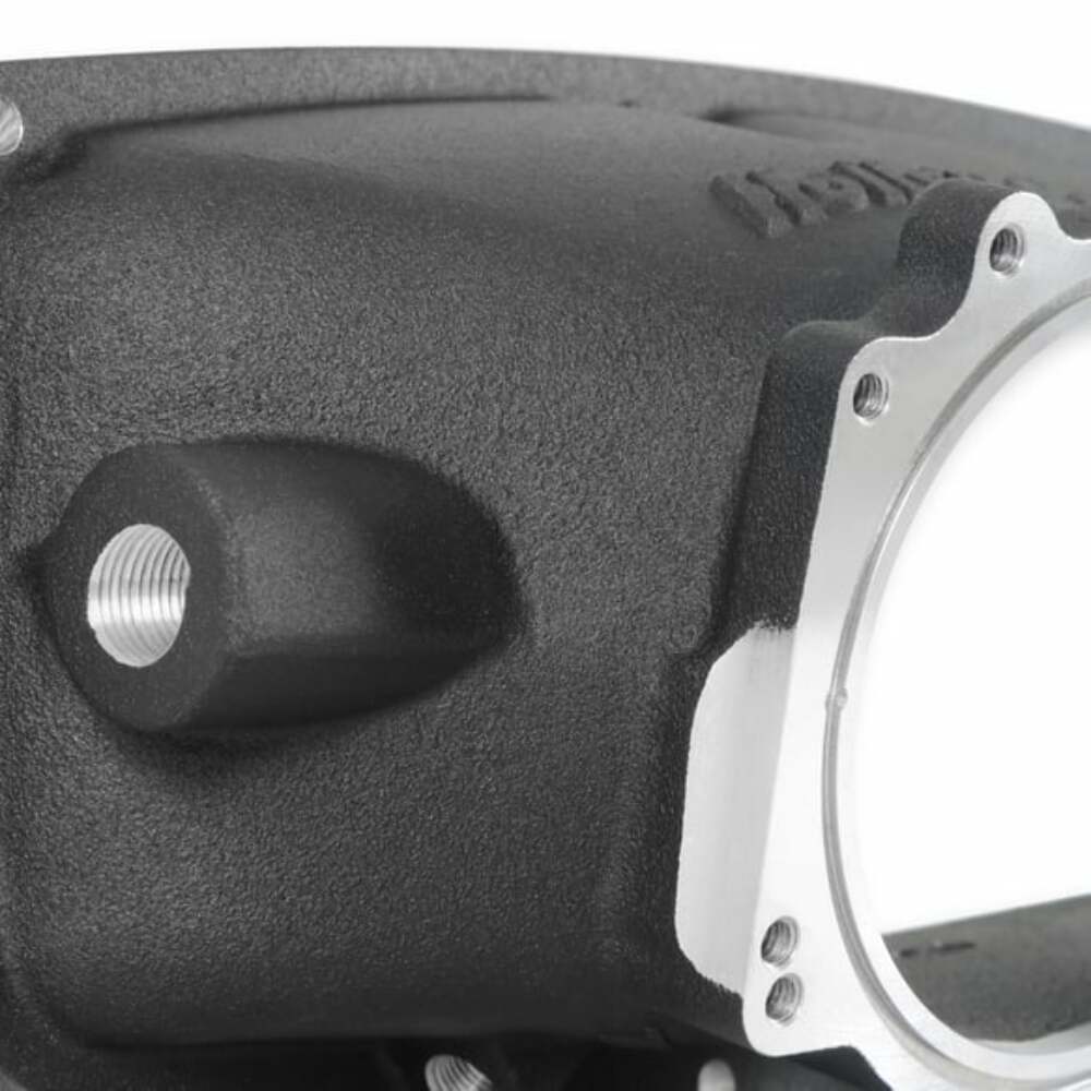 Throttle Adapter, Ford Coyote Ultra Lo-Ram, Black-300-925BK