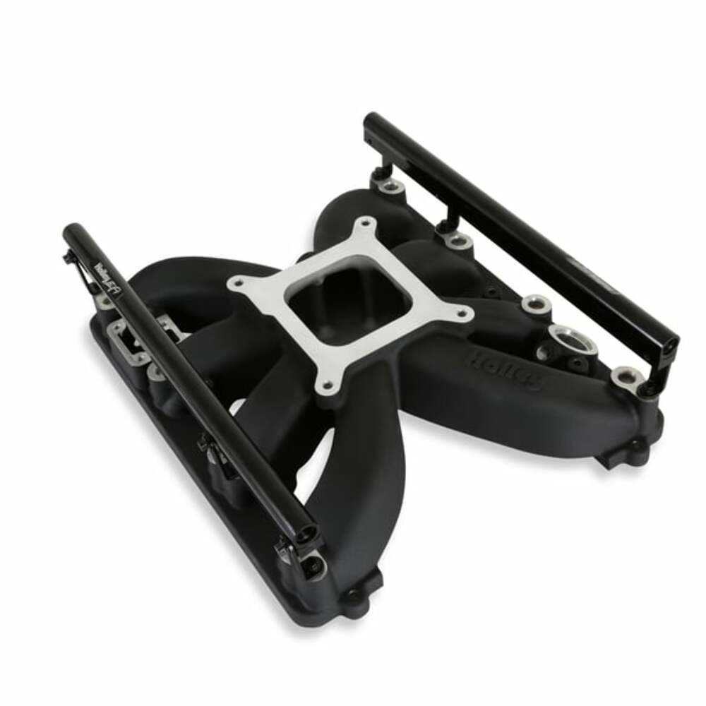 Single plane intake manifold for Gen III Hemi, EFI Black 300-930BK