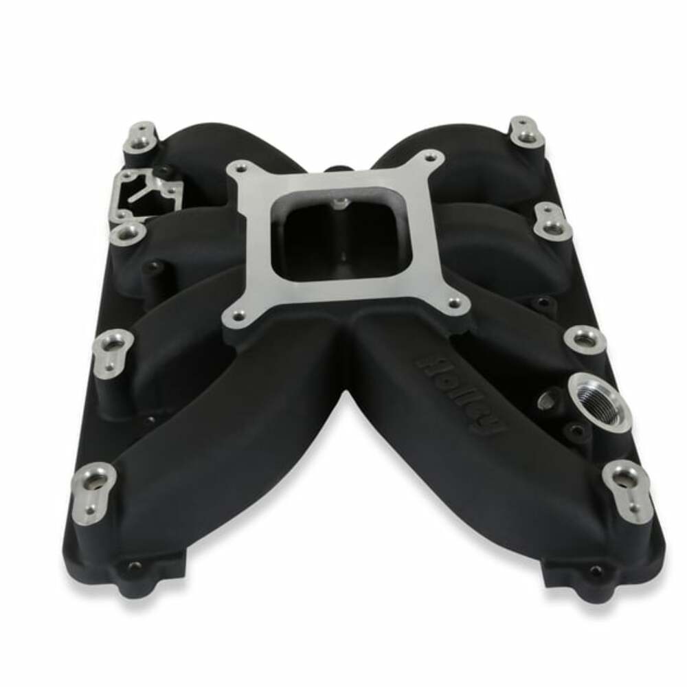 Single plane intake manifold for Gen III Hemi, EFI Black 300-930BK