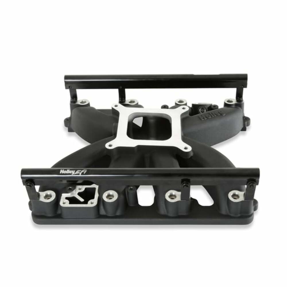 Single plane intake manifold for Gen III Hemi, EFI Black 300-930BK