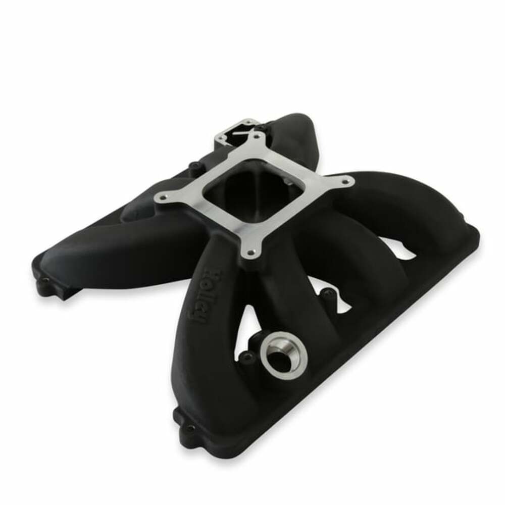 Single plane intake manifold for Gen III Hemi, Sniper EFI/Carb Black 300-931BK