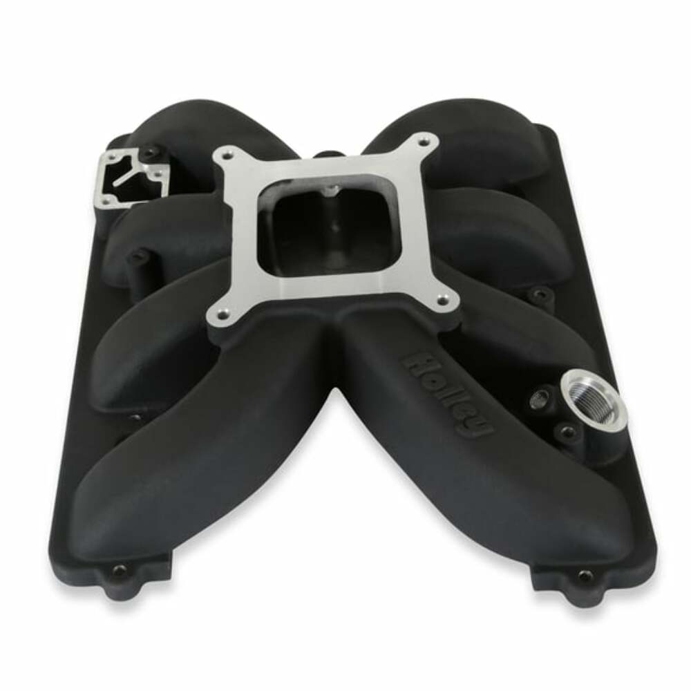 Single plane intake manifold for Gen III Hemi, Sniper EFI/Carb Black 300-931BK