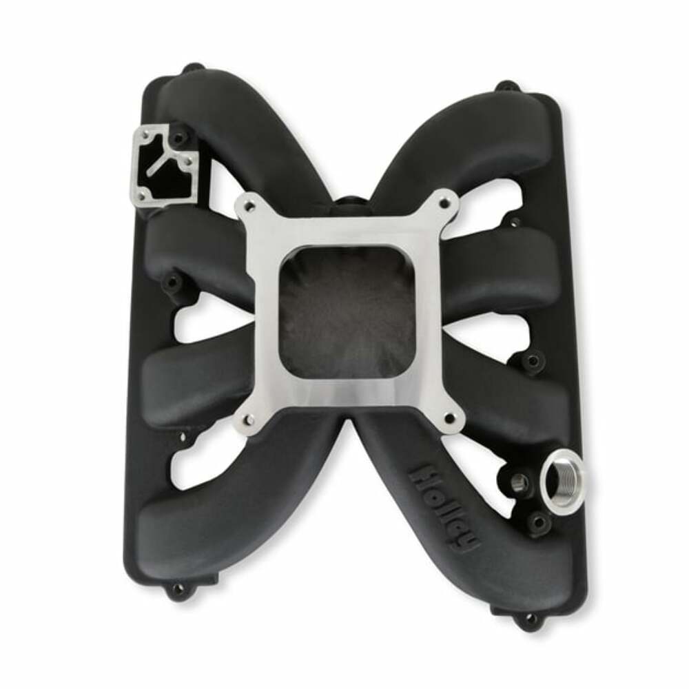 Single plane intake manifold for Gen III Hemi, Sniper EFI/Carb Black 300-931BK