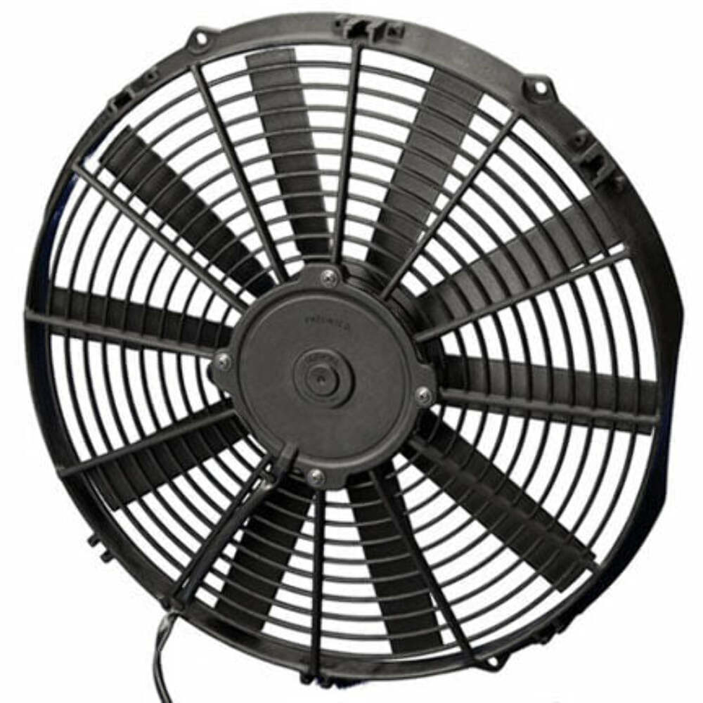 Spal Engine Cooling Fan 30100385; Low Profile 14 Single Electric