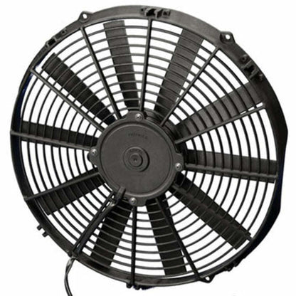 Spal Engine Cooling Fan 30100385; Low Profile 14 Single Electric