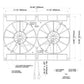 Holley Performance 30102052 Spal Electric Fan