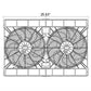 Electric Cooling Fan - High Performance - Dual 12 in Fan - Puller - 3168 CFM - C
