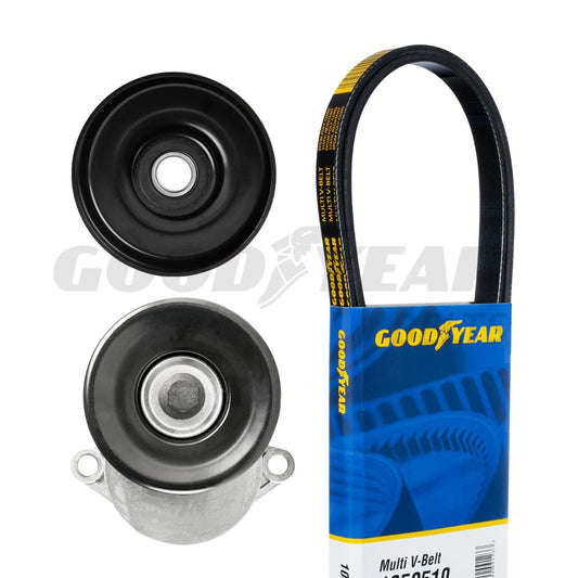 1992-1992 Saturn SC Serpentine Belt Drive Component Kit Goodyear 3011