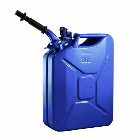 Wavian - Steel Jerry Can, Gas Can, Fuel Can 20L (5.3 Gallon)-Blue 3012 - Tools and Tool Parts Car Part People