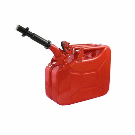 Wavian - Steel Jerry Can, Gas Can, Fuel Can 10L (2.6 Gallon)-Red 3013 - Tools and Tool Parts Car Part People