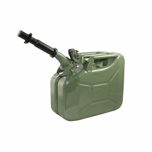 Wavian - Steel Jerry Can, Gas Can, Fuel Can 10L (2.6 Gallon)-Green 3014 - Tools and Tool Parts Car Part People