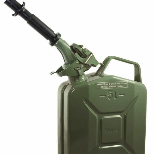 Wavian - Steel Jerry Can, Gas Can, Fuel Can 5L (1.3 Gallon)-Green 3016 - Tools and Tool Parts Car Part People