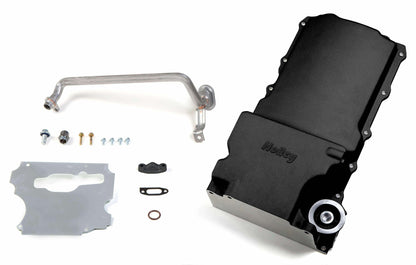 GM LS Swap Oil Pan CarbonBlack Ceramic 55-87 GM/Muscle Car/Classic/Truck 302-1BK