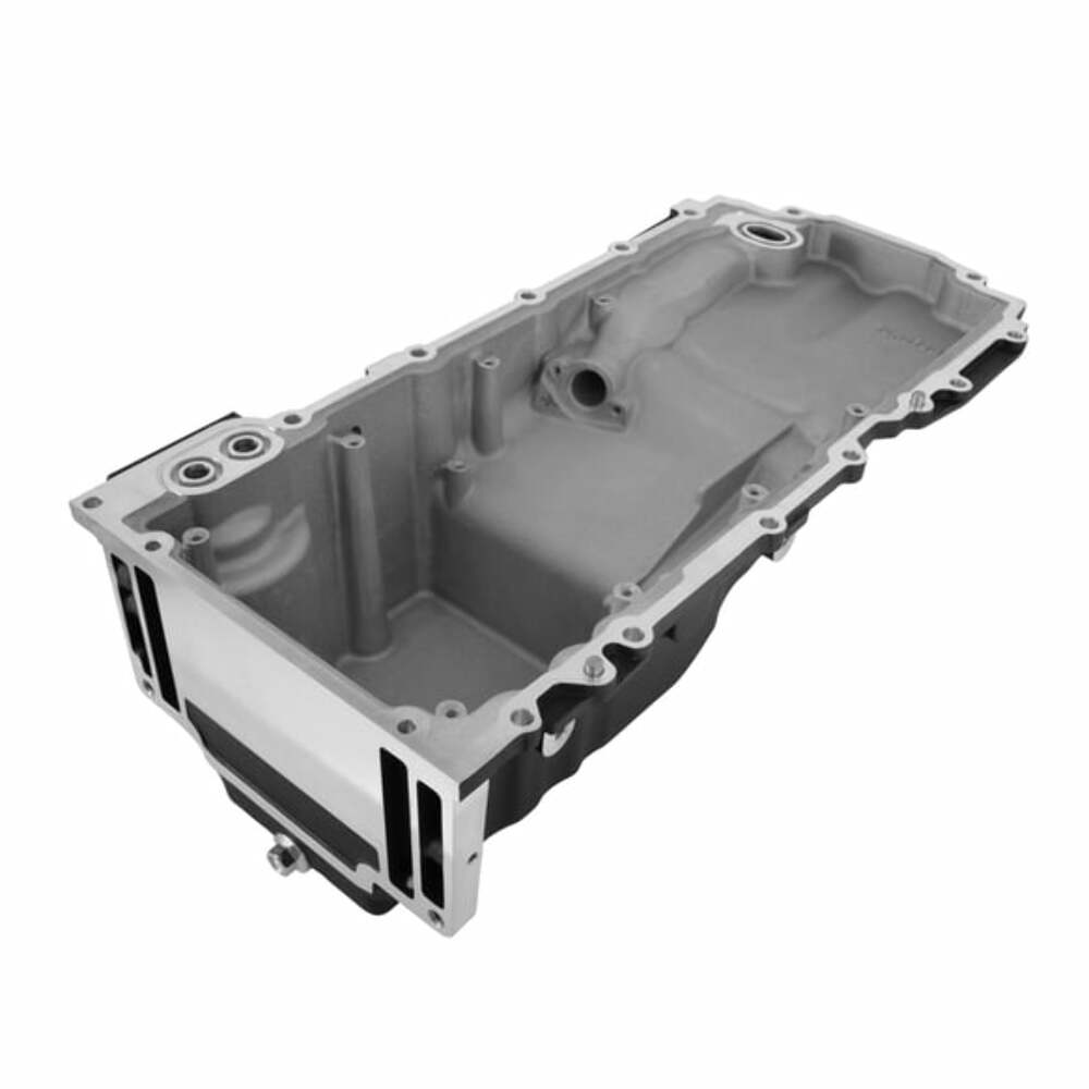 Fits 1988-2000 GMC C2500 Gm Lt Swap Oil Pan-4Wd/Truck/Off-Road-Black 302-24BK