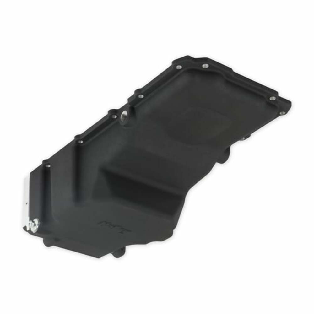 Fits 1955-87 Gm Ls Swap Oil Pan; Additional Front Clearance-Black Finish-302-3BK