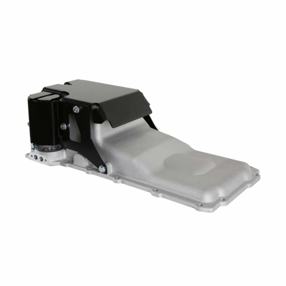 Fits 1973-1987 GMC Jimmy Gm Ls Swap Oil Pan-4Wd/Truck/Off-Road-Black 302-4BK