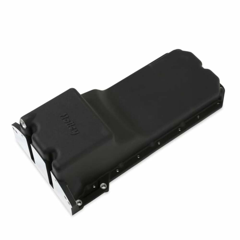 Holley Gen III Hemi Swap Oil Pan - Black 302-63BK