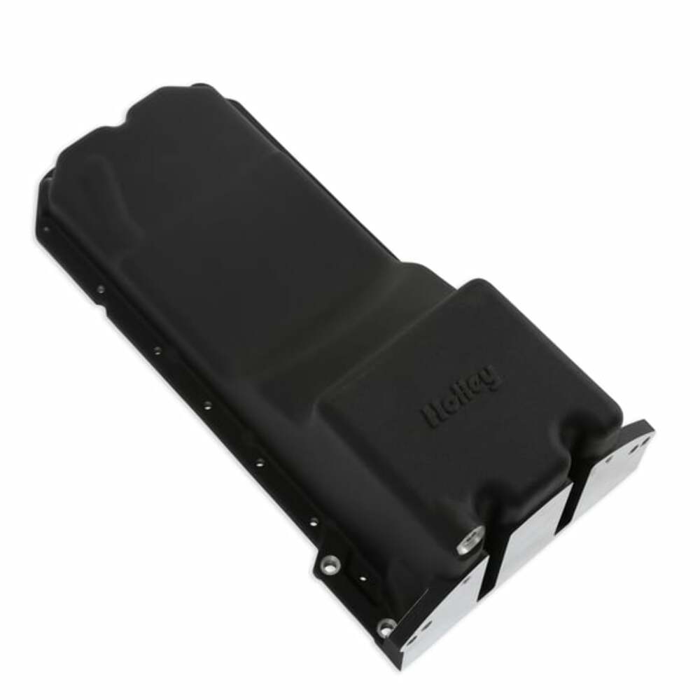 Holley Gen III Hemi Swap Oil Pan - Black 302-63BK