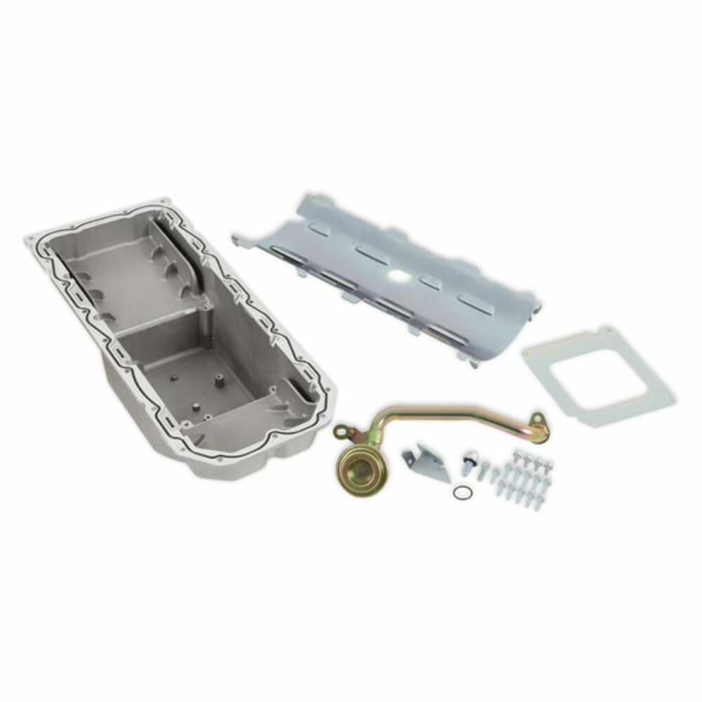 Fits 1963-1974 Mopar A,B,C & E-Body; Gen Iii Hemi Swap Oil Pan-Natural-302-64
