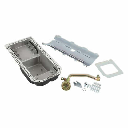 Fits 1963-1974 Mopar A,B,C & E-Body; Gen Iii Hemi Swap Oil Pan-Black-302-64BK