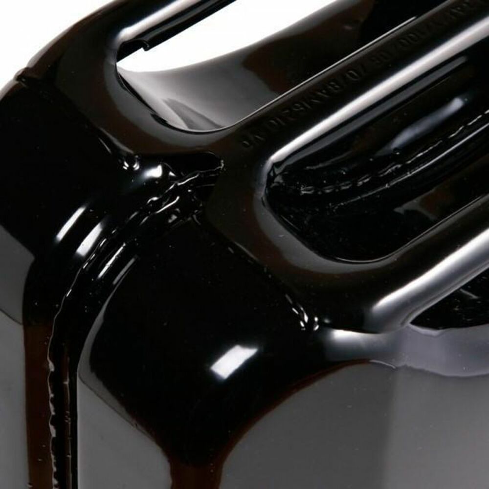 Wavian - Steel Jerry Can, Gas Can, Fuel Can 10L (2.6 Gallon)-Black 3024 - Tools and Tool Parts Car Part People