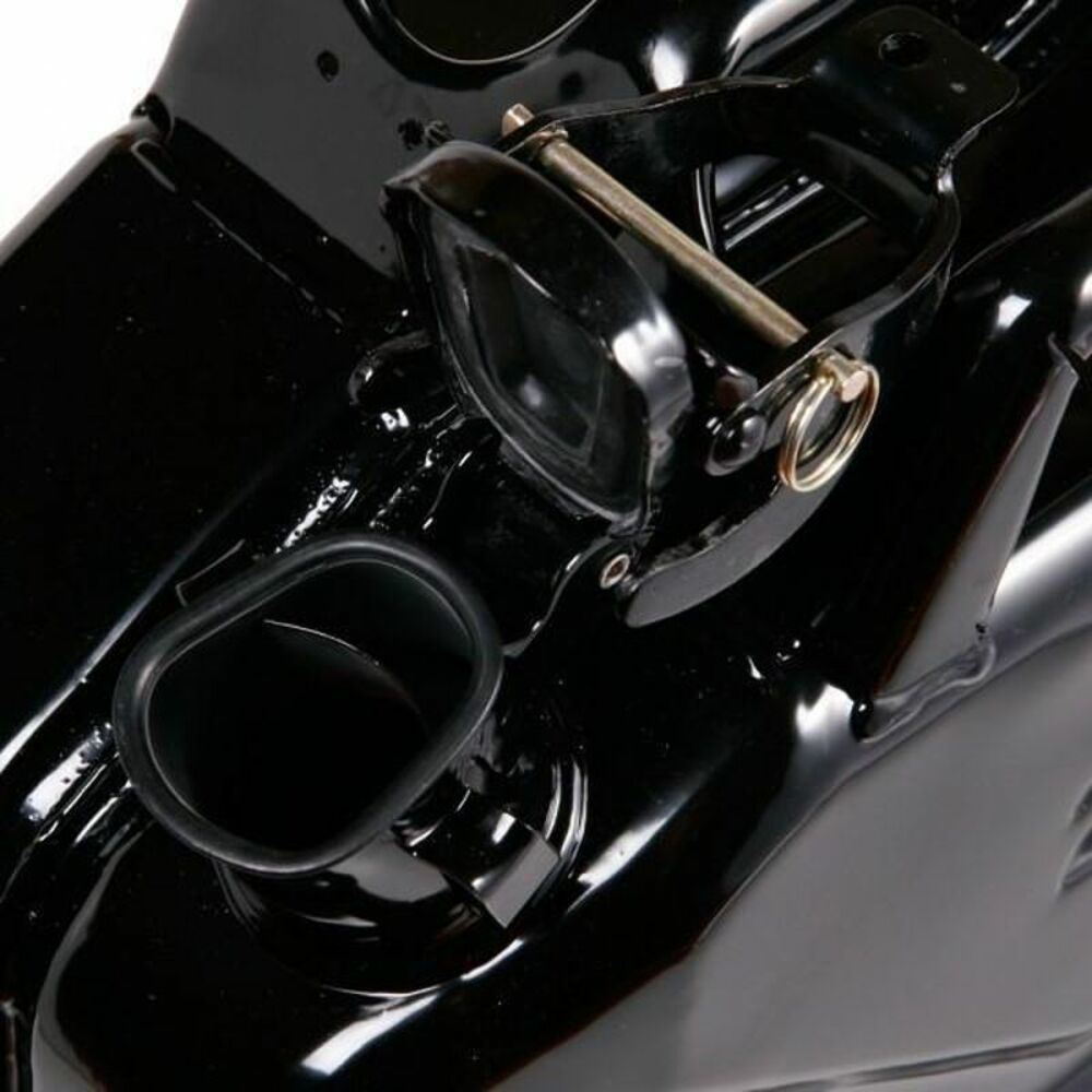 Wavian - Steel Jerry Can, Gas Can, Fuel Can 10L (2.6 Gallon)-Black 3024 - Tools and Tool Parts Car Part People