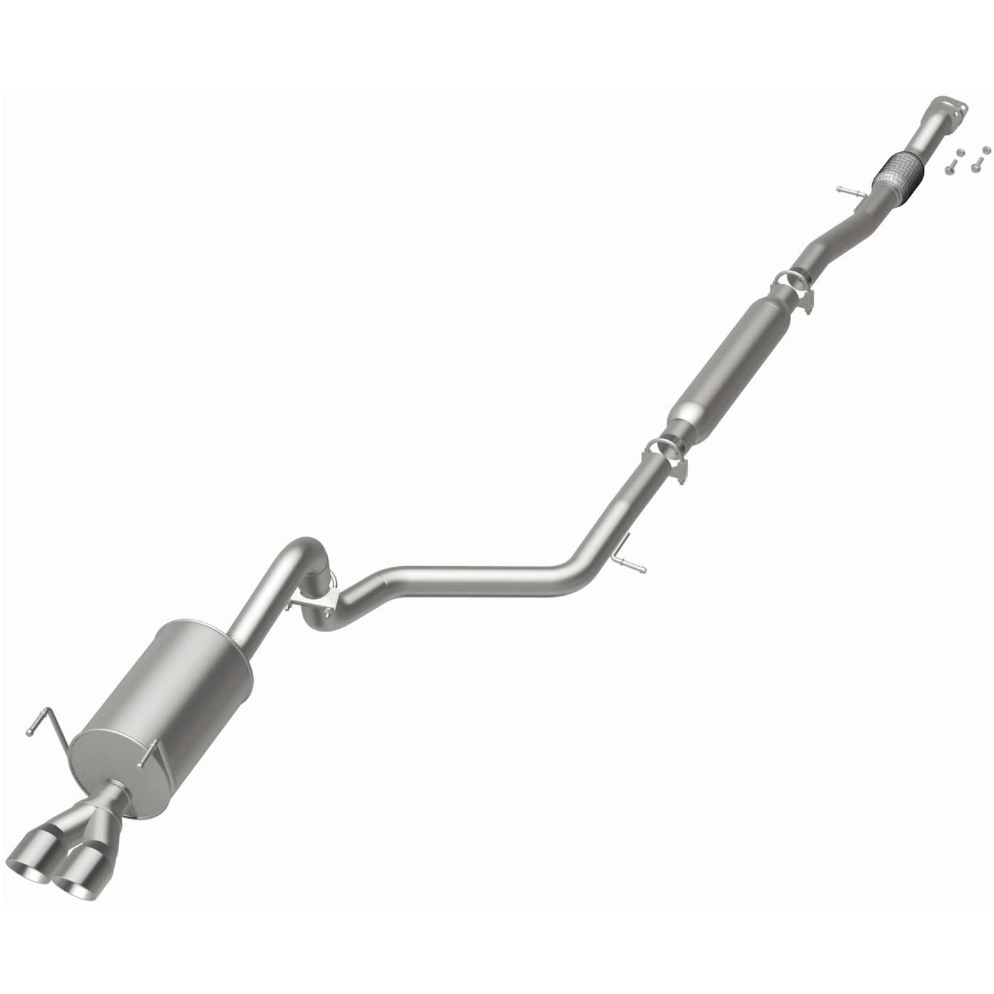 2012-2019 Fiat 500 Direct-Fit Replacement Exhaust System 106-0860